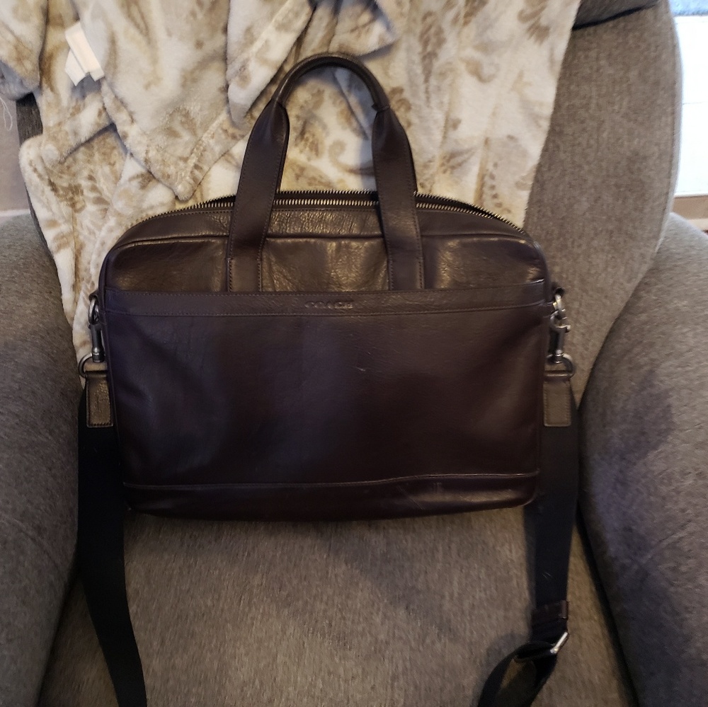 Coach computer bag